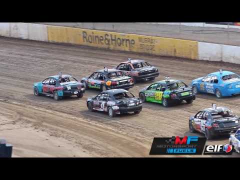 Modified Sedans - Grand Parade - Australian Title - Murray Bridge Speedway - 28.04.2017