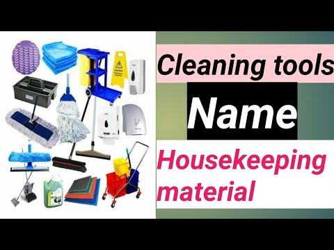Housekeeping cleaning material