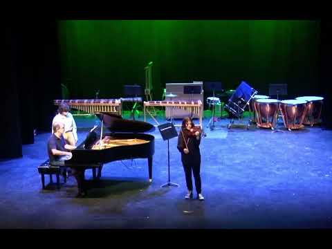 “Carpathian Rhapsody” by Myroslav Skoryk. Ellie’s prize-winning performance at EUSMC, July 2024.