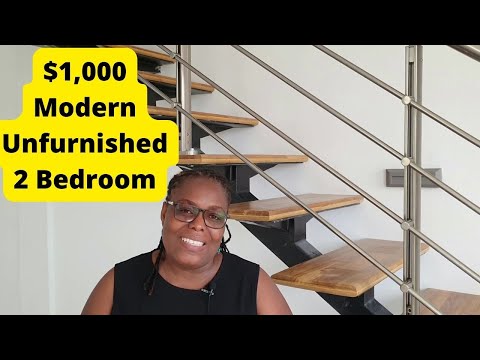 $1,000 MODERN UNFURNISHED 2 BEDROOM HOUSE