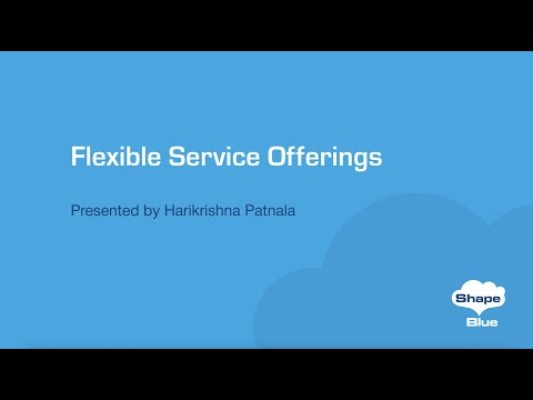 Flexible Service Offerings l CloudStack 'Feature First Look' Series