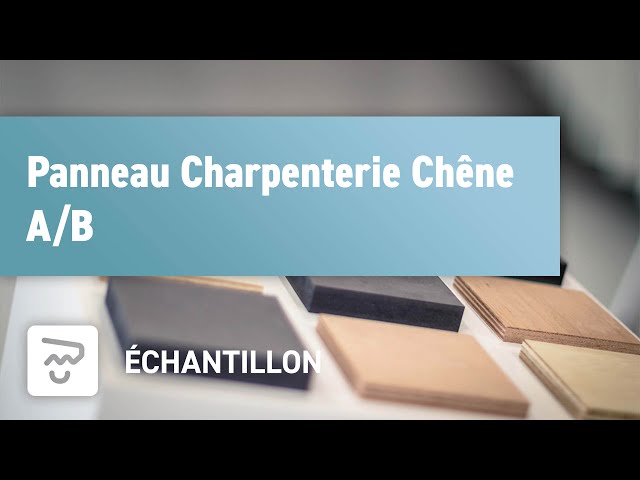 Panneau Charpenterie Chêne A/B - Lames massives non aboutées