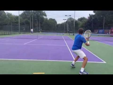 Charles Broom AASE application video: forehand