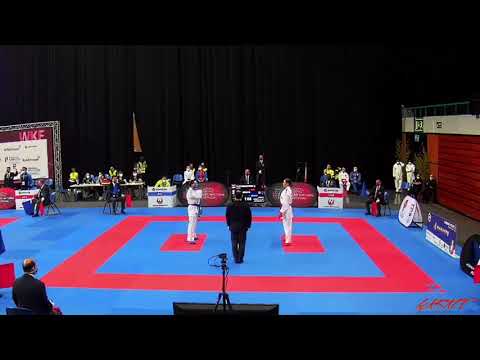 Karate 1 Lisbon 2021 Bettina Alstadsaether (NOR) Vs Giulia Angelucci (ITA) Female Kumite -61KG