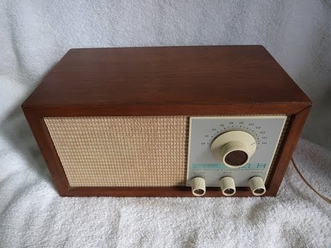 1965 KLH model Twenty One transistor table radio (made in the USA)