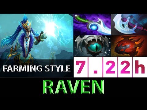 Raven [Naga Siren] Everlasting Farming Style Core ► Dota 2 7.22h