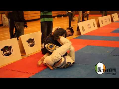 Gerry Smyth VS Richard Bukovcsan - Blue Feather - IIBJJF Dublin BJJ Championships 2014