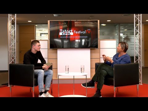 Tatort Eifel 2022: Gläsernes Studio mit Elisabeth Herrmann