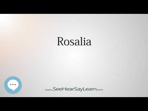 Rosalia (How to Pronounce Cities of the World)💬⭐🌍✅