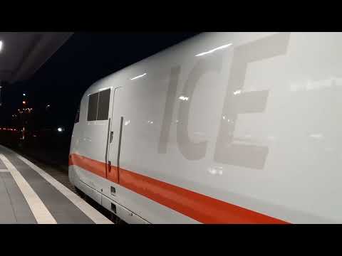Volle Anfahrt eines ICE-1 in Dortmund Hbf! | Maschinen hochfahren und ab geht's!