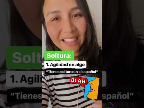 “La soltura” 🇲🇽 #spanish #spanishlessons #espanhol #portunhol #aulasonline #dicas #languages