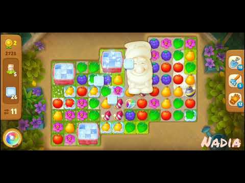 Gardenscapes Level 2725. No Boosters used