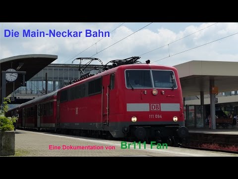 Br111 [Doku]: Main Neckar Bahn Teil 2.1 Zugmitfahrt Frankfurt - Bensheim (Alte Version 2016)