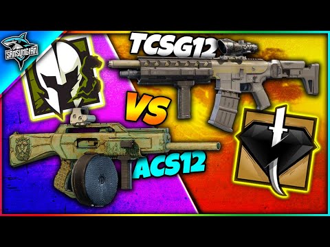 TCSG12 vs ACS12 / Slug Comparison + Kaid & Maestro Buff (Steel Wave)