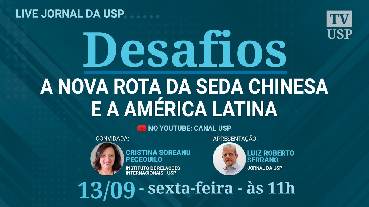 🔴 A nova rota da seda chinesa e a América Latina | Desafios