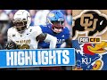 No 16 Colorado Buffaloes Vs Kansas Jayhawks Highlights FOX College Football
