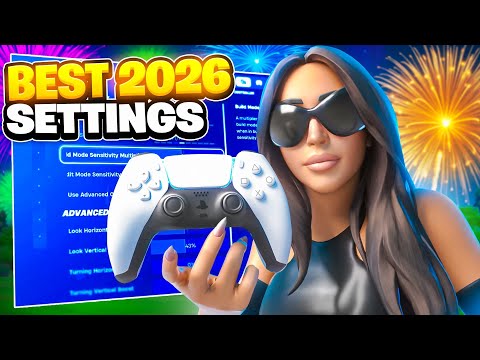 *NEW* BEST Controller SETTINGS + Sensitivity in 2026 (Fortnite Tutorial)