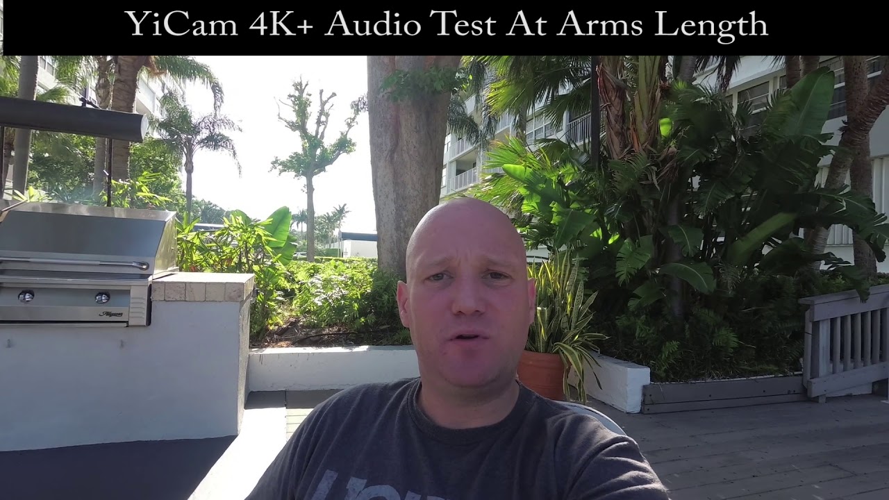 YiCam 4K+ - Audio Test - YouTube