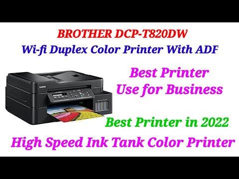Spausdintuvas Brother MFC-T920DW | Inkjet | Spalvotas | 4-in-1 | A4 | Wi-Fi | Juodas video