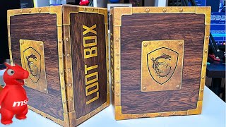 I got THE MSI LOOT BOX ! Unboxing!