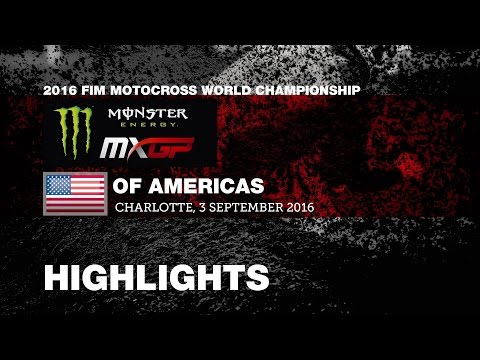 Monster Energy MXGP of Americas Race Highlights 2016 - motocross