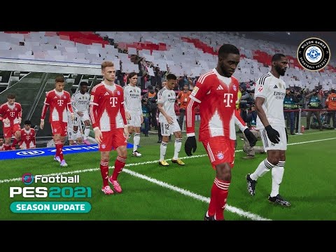 BAYERN VENCE REAL MADRID GAMEPLAY DIGITAL EFOOTBALL PES21 SIMULAÇÃO 