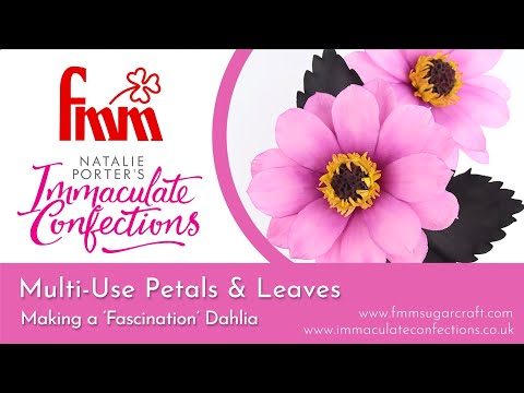 multi-use PETALS & LEAVES sugar flower 5 pc icing cutter set multi-use PETALS & LEAVES sugar flower 5 pc icing cutter set