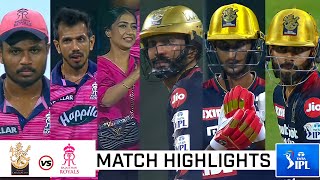 Royal Challengers Bangalore vs Rajasthan Royals Full Match Highlights, RCB VS RR FULL HIGHLIGHT