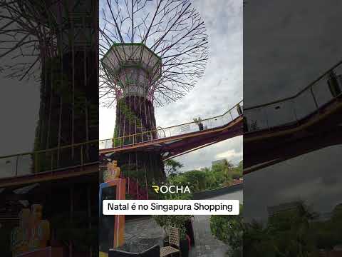 Natal no Singapura Shopping em Caldas Novas Goiás