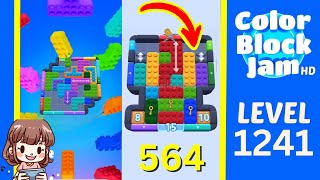 Soluzione del Livello 1241 di Color Block Jam