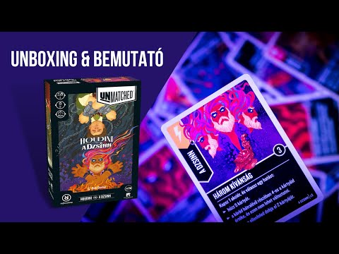 Unmatched: Houdini vs a dzsinn  UNBOXING & BEMUTATÓ - reflexshop