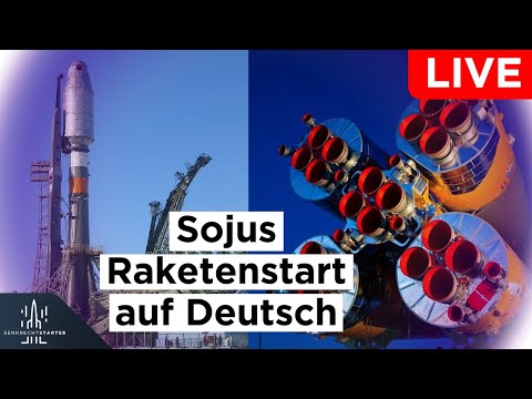 nicht gucken! Abgebrochen! Arianespace Sojus Raketenstart ST34 - OneWeb  - auf Deutsch