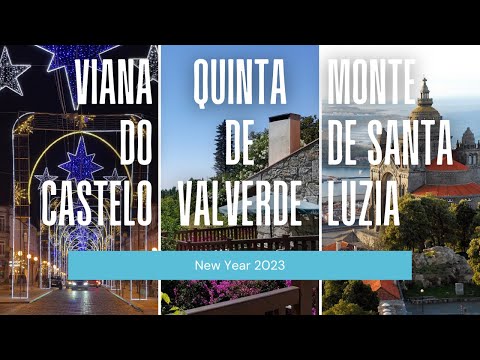 Luzes de Natal de Viana do Castelo 2023: Um Passeio pela Quinta de Valverde e Monte de Santa Luzia