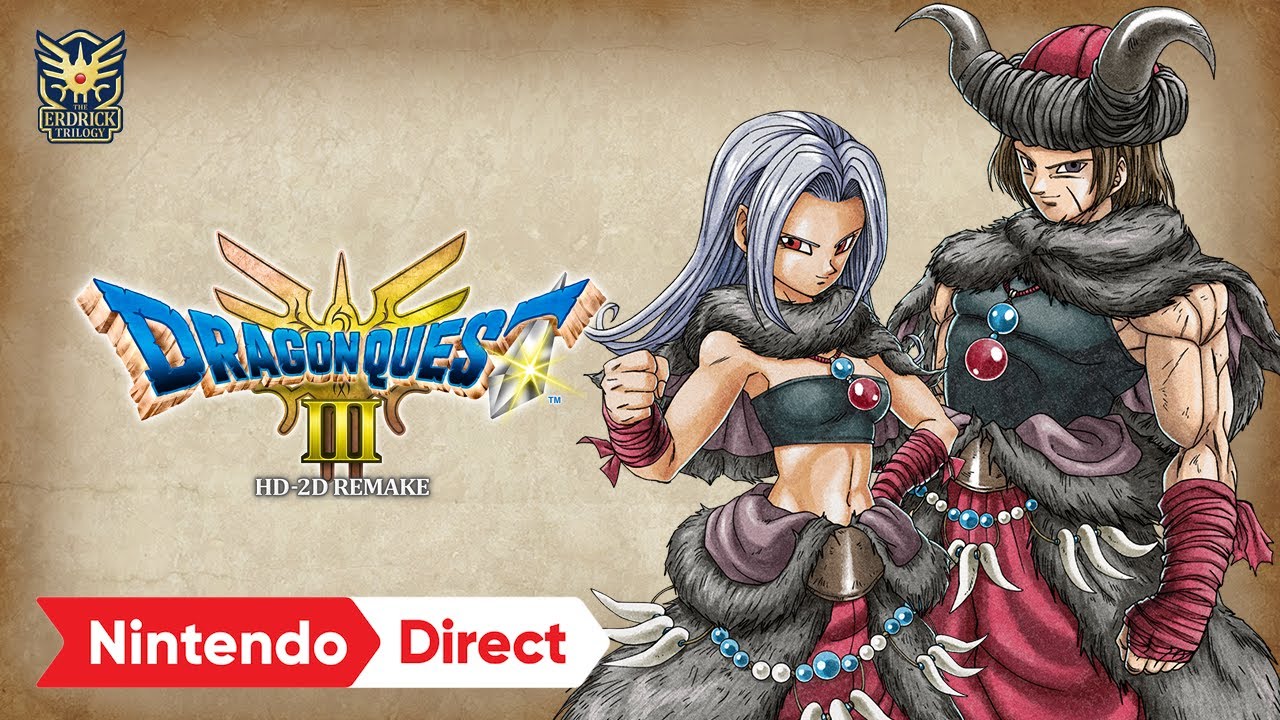 DRAGON QUEST III HD-2D Remake – Nintendo Direct: Partner Showcase 8.27.2024