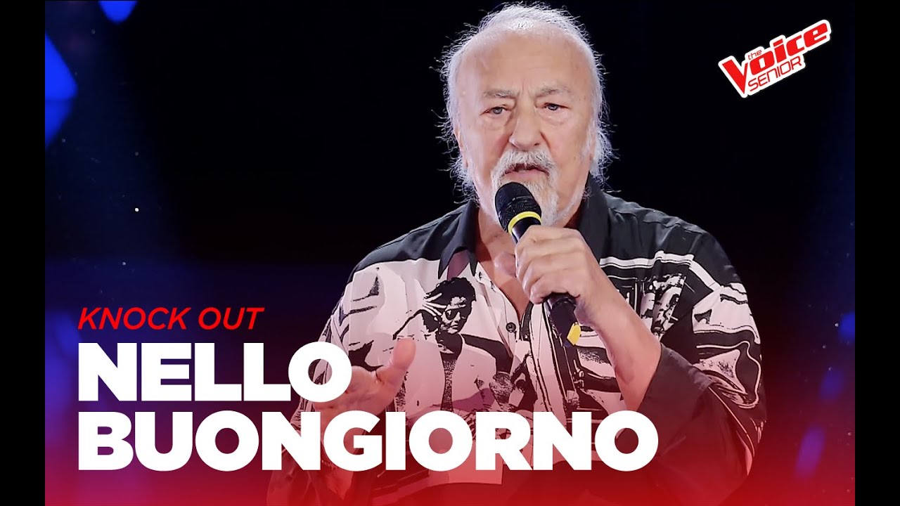 Nello Buongiorno “Mille giorni di te e di me” – Knockout - Round 2 – The Voice Senior