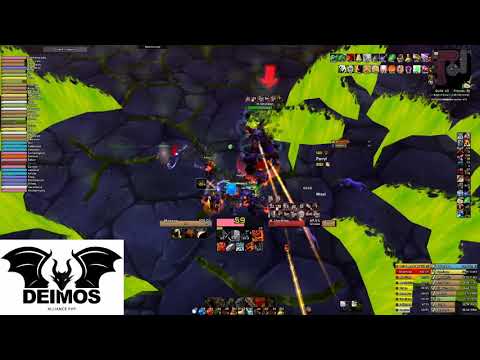 Deimos vs Heigan the Unclean - 1415 DPS Fury Warrior PoV - 12/15/2020 Naxxramas -  WoW Classic