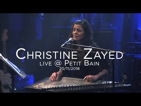 Christine Zayed live @ Petit Bain - 20/11/2018 (Le Grand Salon Volant)