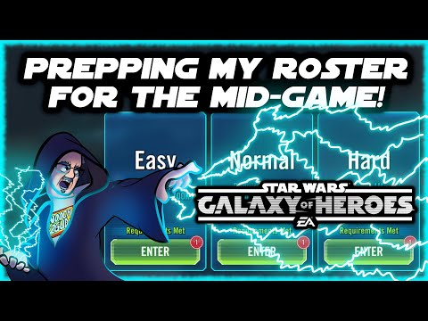 Hard Conquest & Proving Grounds Prep -- Pushing for 4 Million GP on My SWGOH Hyperdrive Account!