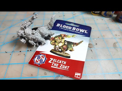 Unboxing Zolcath The Zoat Blood Bowl Star Player