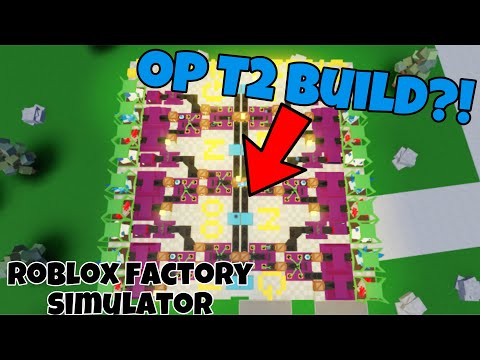 Roblox factory simulator T2 build (2.5m in 1 minute)