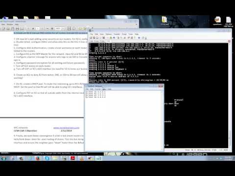 CCNA Lab Part 1 2/14/2014