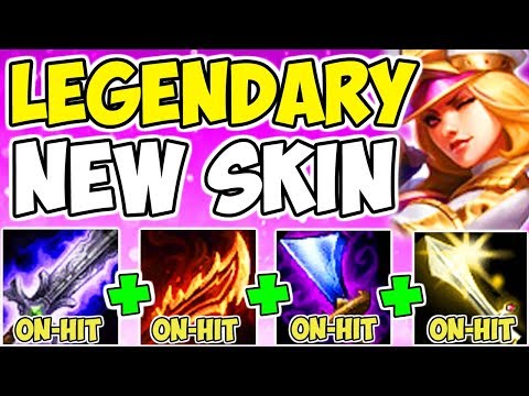NEW PRESTIGE ARCADE CAITLYN SKIN SPOTLIGHT!! On-Hit Attack Speed Build Top League Of Legends S9