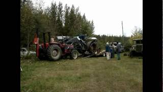 Dear John as Captain Tractor on the Helm