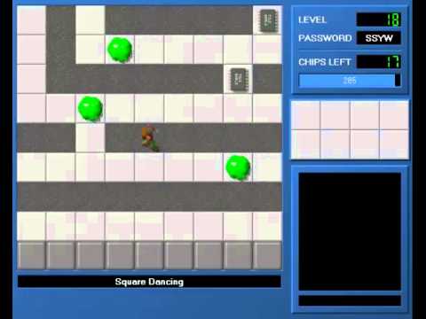 CCLP1 level 18 solution - 264 seconds