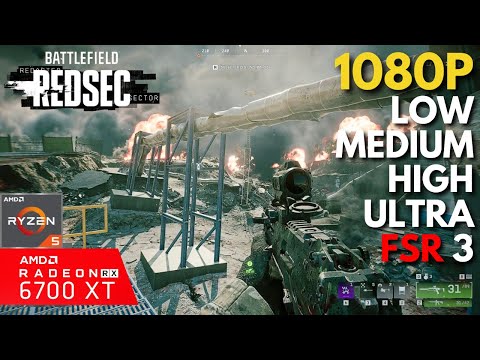 Battlefield REDSEC - RX 6700 XT | All Settings + FSR 3 Tested