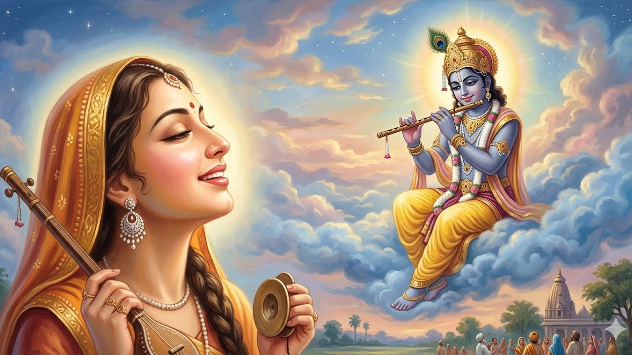 Devotional lecture on Mirabai's bhajans and spiritual legacy