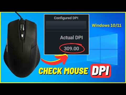 How to Check Your Mouse DPI in Windows 10/11 (PC)