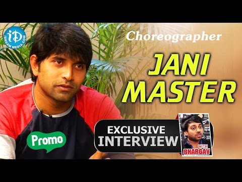 Choreographer Jani Master Exclusive Interview - Promo || Talking Movies With iDream