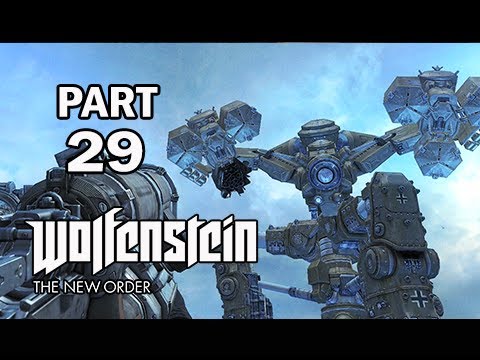 Wolfenstein: The New Order Walkthrough Part 29 - Boss London Monitor (PS4 Gameplay Commentary)