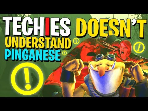 Techies Doesn't Understand Pinganese - DotA 2